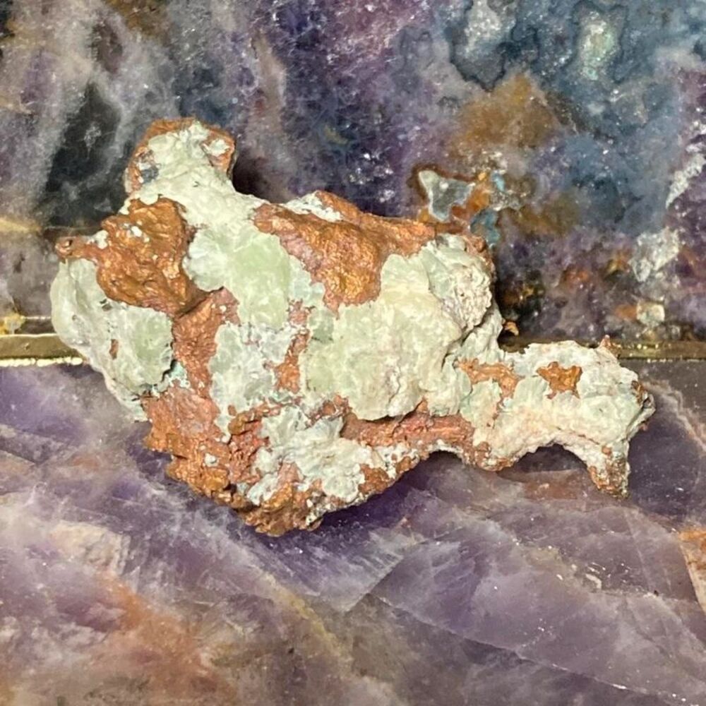 Copper mineral specimen